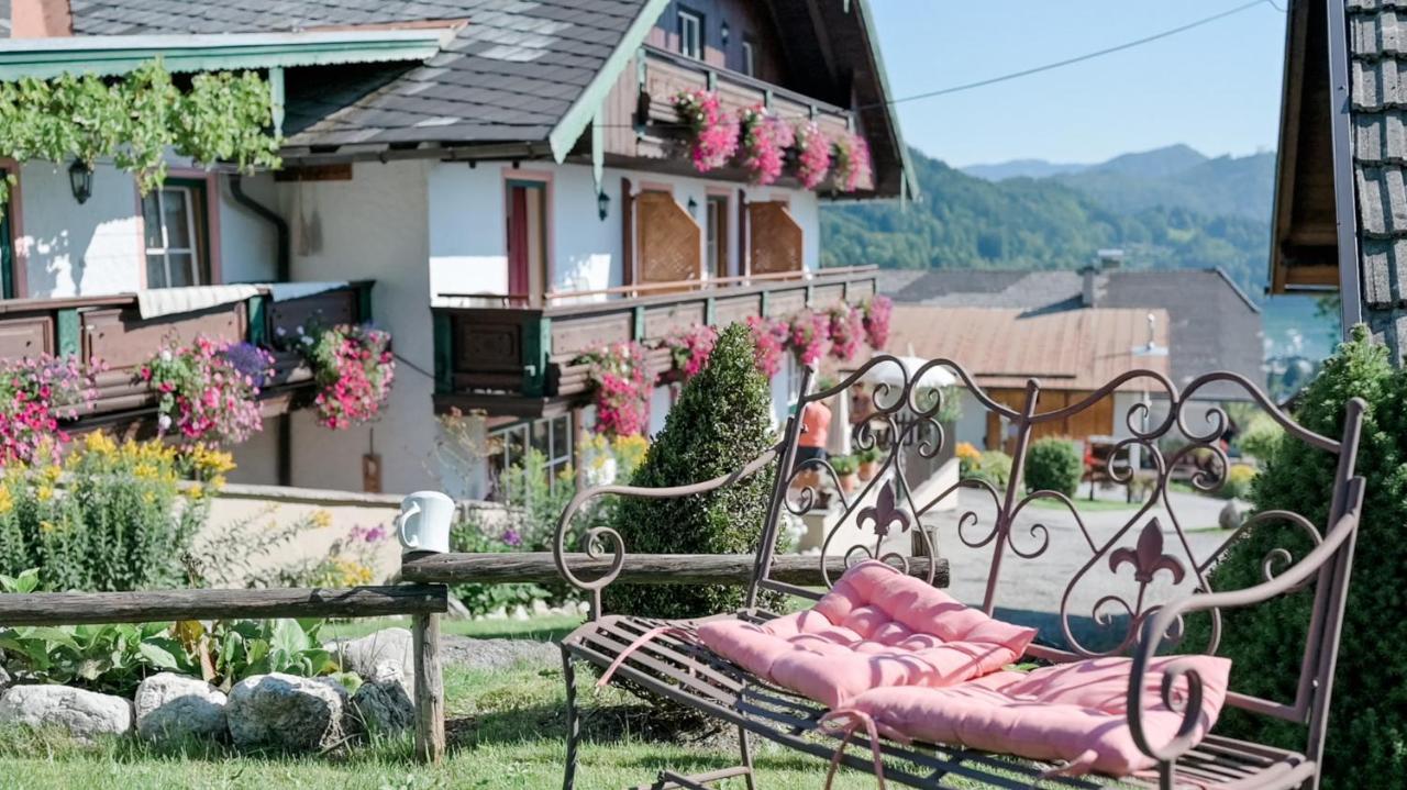 Archehof Eislbauer - Bauernhof Fuer Die Seele! Villa Sankt Gilgen Exterior foto