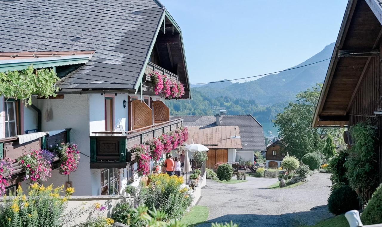 Archehof Eislbauer - Bauernhof Fuer Die Seele! Villa Sankt Gilgen Exterior foto